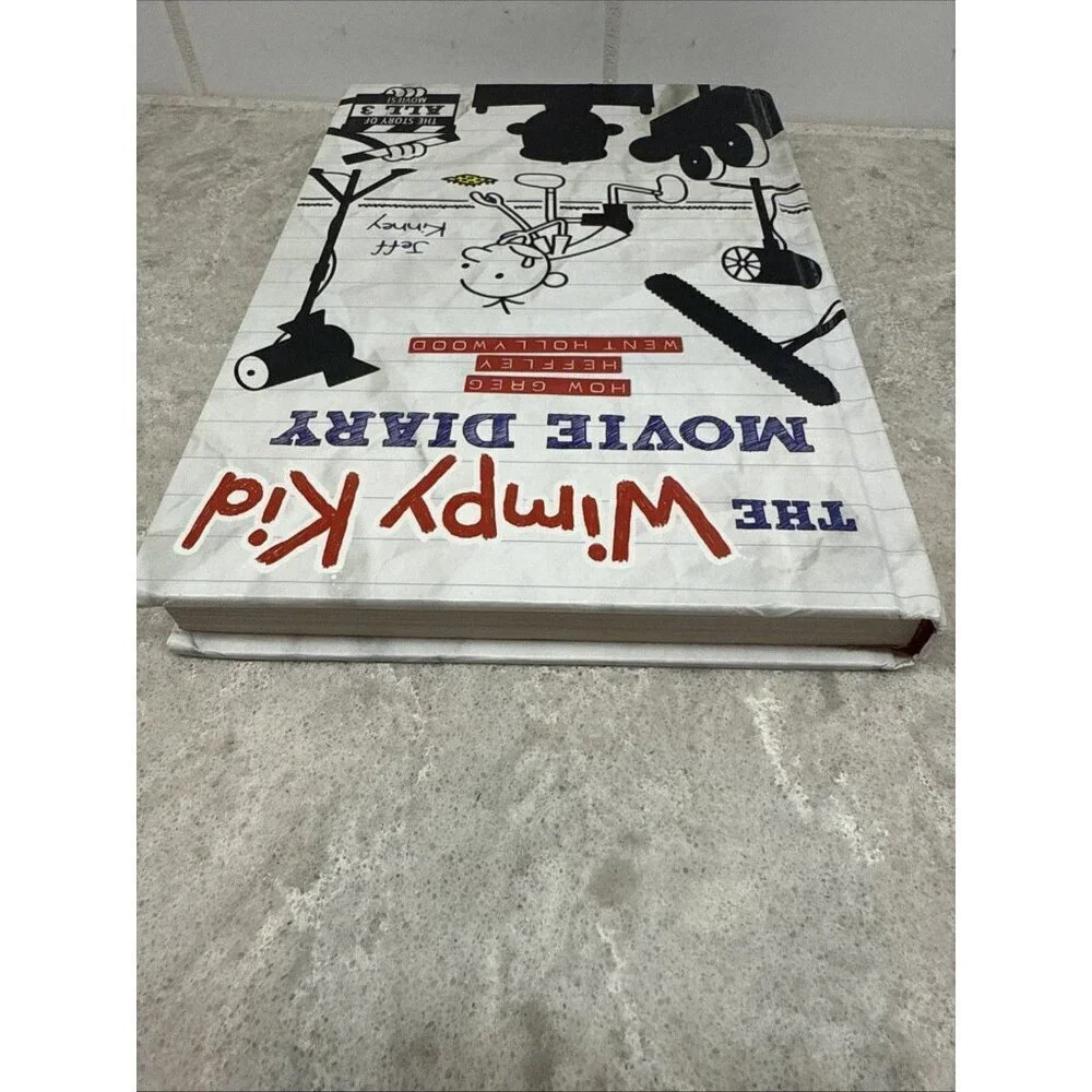 The Wimpy Kid Movie Diary: How Greg Heffley Went Hollywood, Jeff Kinney. Hardcov - Picture 4 of 7